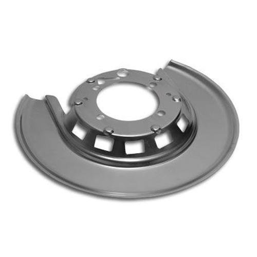 Corvette Rear Backing Shield. Silver RH: 1965-1975