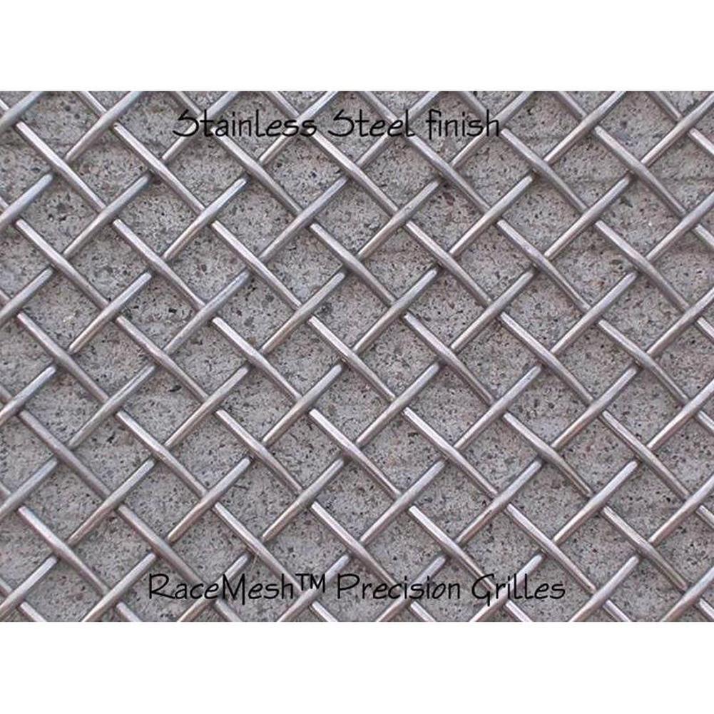 Corvette RaceMesh Z06 Lower Valance Grille : 2006-2013 Z06 (Electro Polished Stainless Steel)