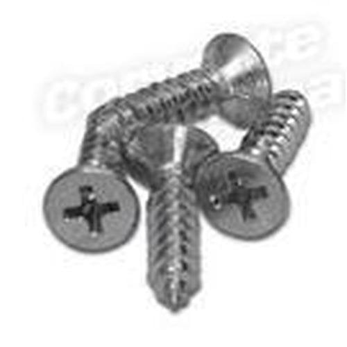 Corvette Armrest Pad Screws. 4 Piece Set: 1962-1964