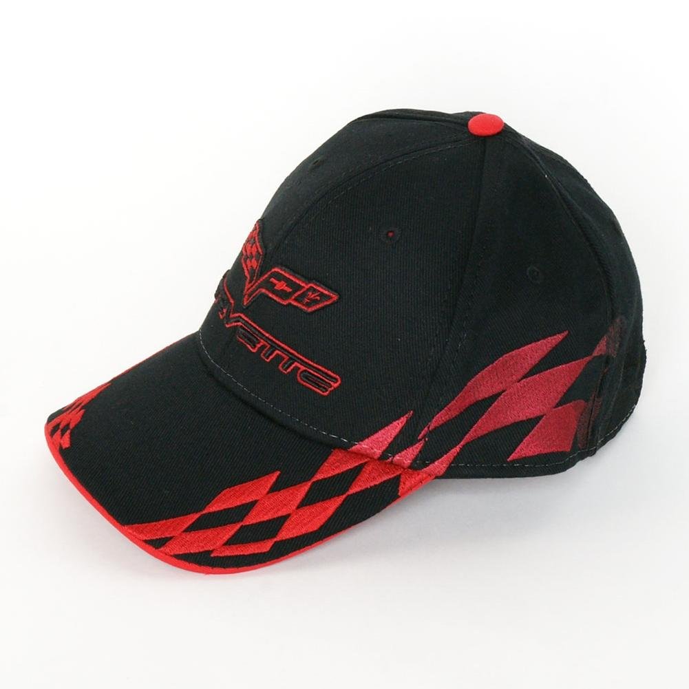 C6 Corvette - Embroidered Bad Vette Hat/Cap : Red