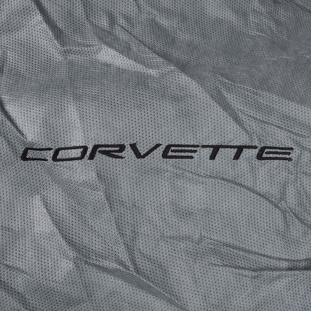 Corvette Car Cover - Triguard w/ Embroidered C5 Emblem & Corvette Script : 1997-2004 C5