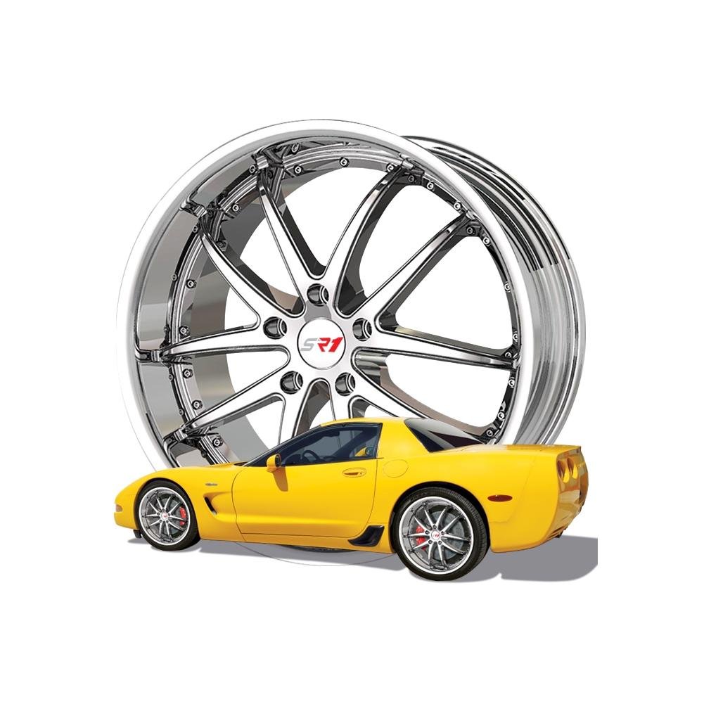 Corvette SR1 Performance Wheels - APEX Series (Set) : Chrome