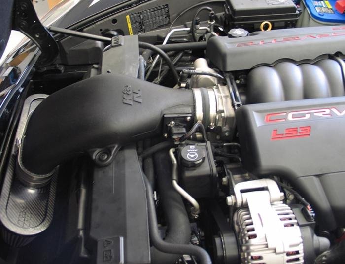 Corvette K&N Air Intake Kit : 2008-2013 C6 LS3 Only