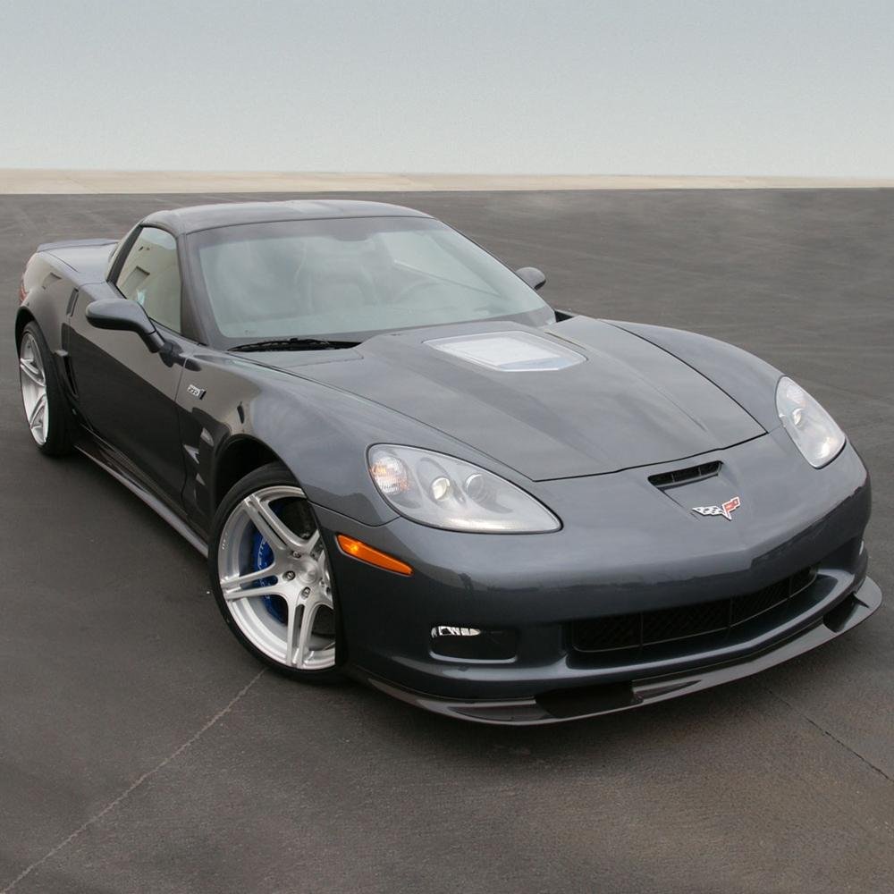 Corvette Custom Wheels - WCC 736 Monobloc Forged Series (Set) : Silver Brushed