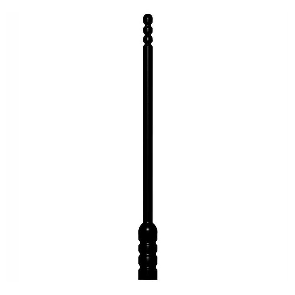 Corvette Shorty Radio Antenna - Hardtop/FRC - Black : 1997-2004 C5 & Z06