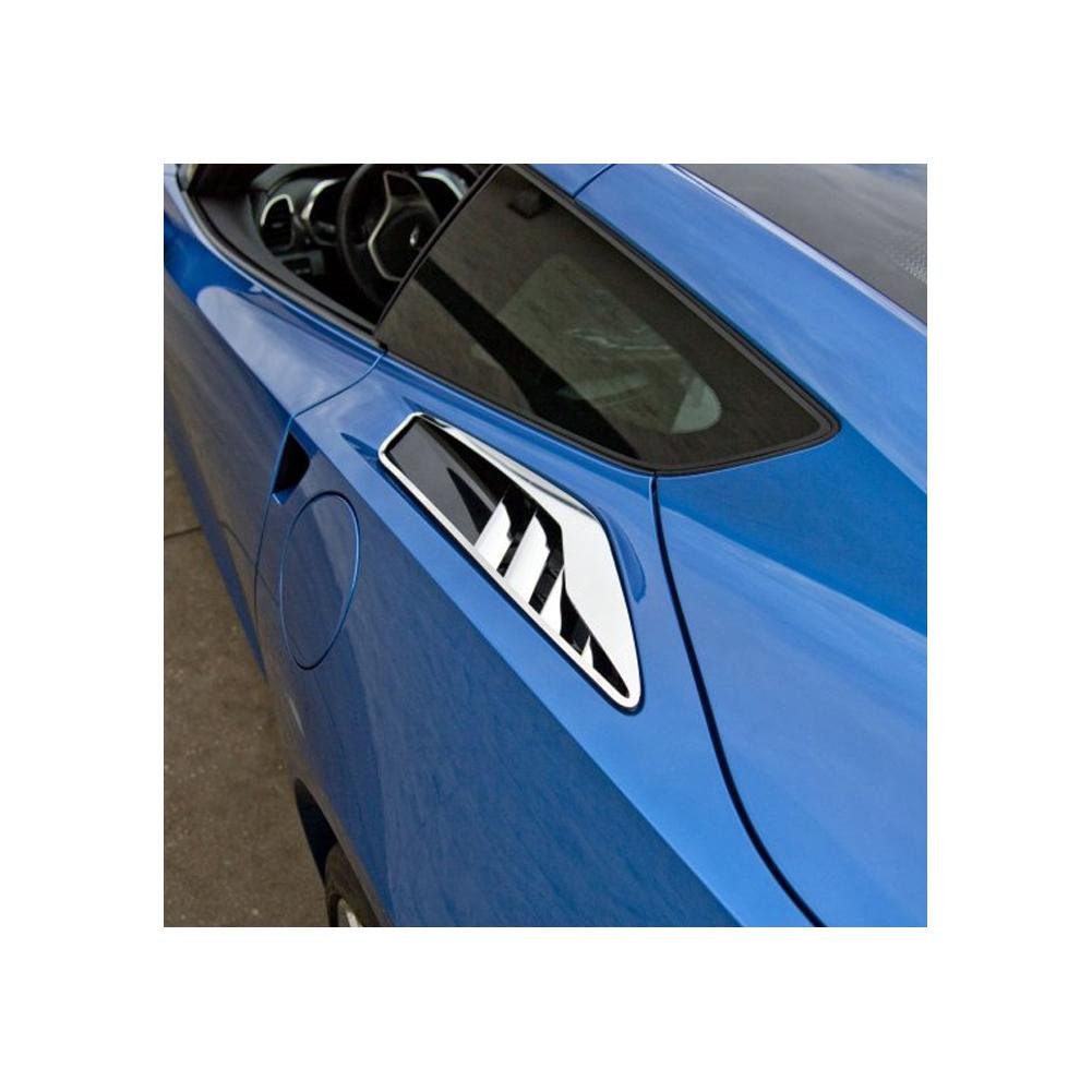 Corvette Rear Quarter Vent Set 10Pc Polished : C7 Stingray, Z51