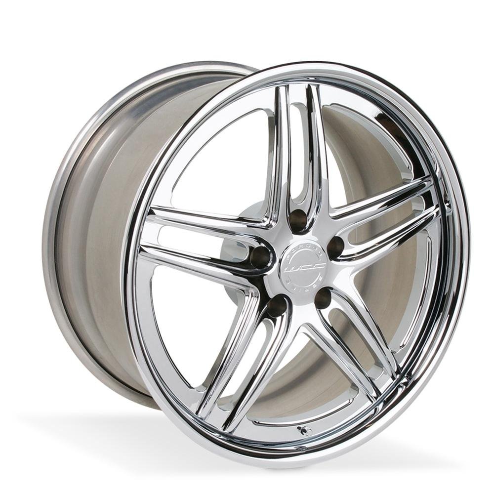Corvette WCC-1008 Forged 3-Piece Wheels - Chrome : C7 Z06