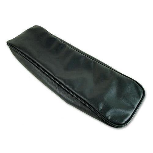 Corvette Center Armrest Cover. Green Leather: 1965-1966