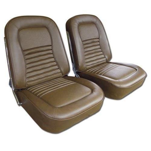 Corvette Vinyl Seat Covers. Saddle: 1967