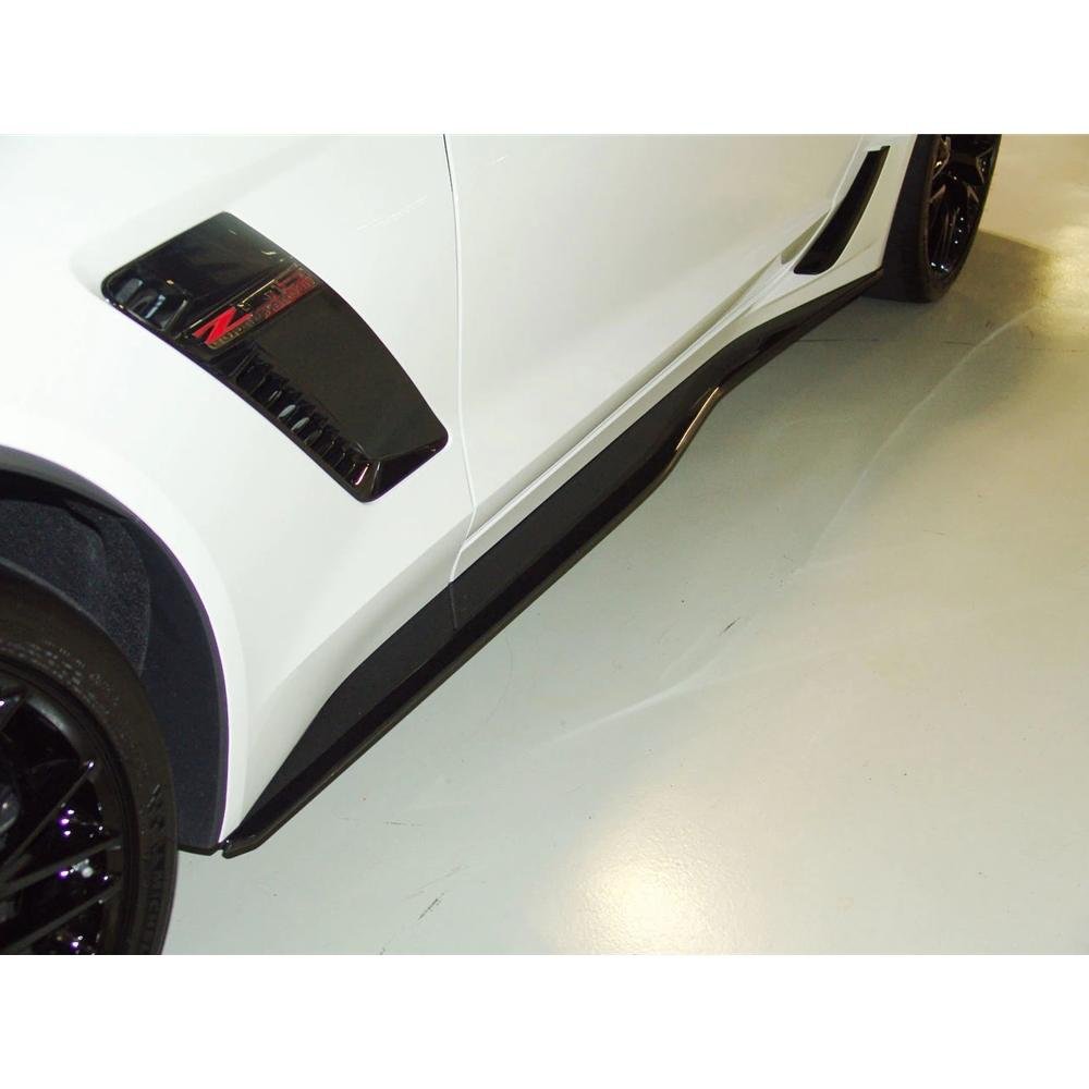 Corvette Side Skirts - Carbon Flash : C7 Stingray, Z06, Grand Sport