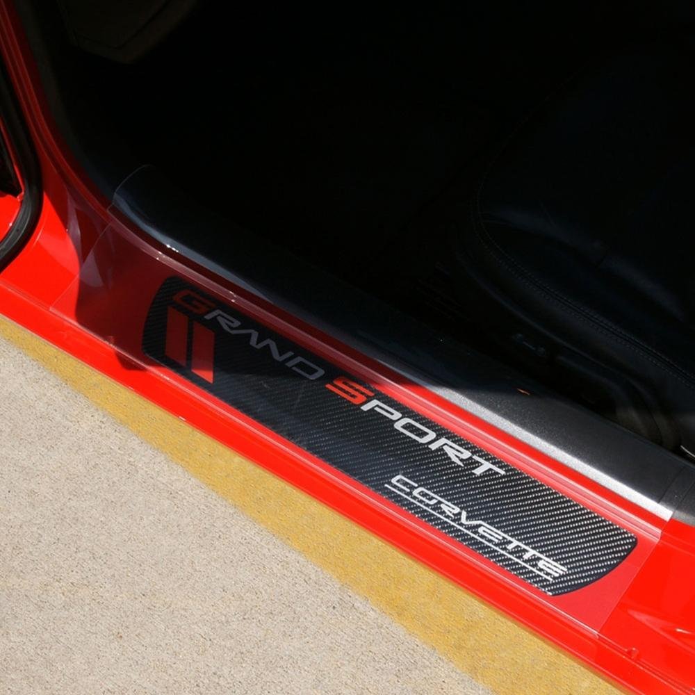 2005-2013 C6 Corvette - Clear Door Sill Ease/Protector