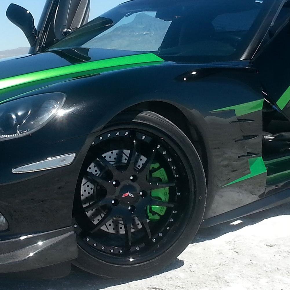 Corvette Custom Wheels - WCC 947 EXT Forged Series : Black