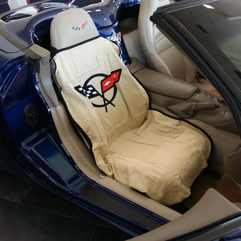 Corvette Seat Armour - Seat Cover/Seat Towels : 1997-2004 C5 & Z06