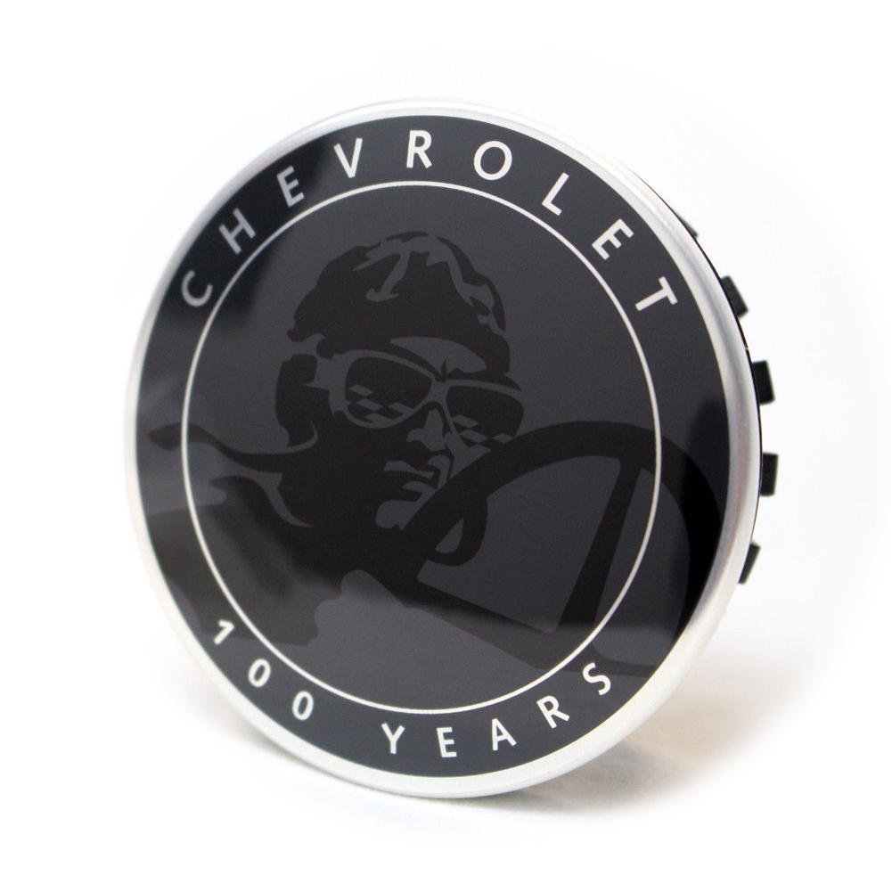 Corvette Wheel Center Cap - 100th Anniversary Centennial Edition Logo