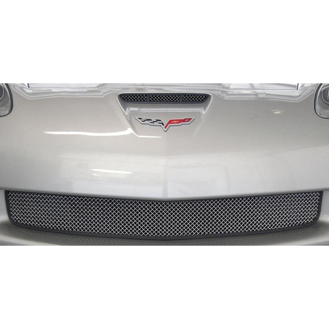 Corvette RaceMesh Air Intake Nose Scoop Grille : 2010-2013 Grand Sport