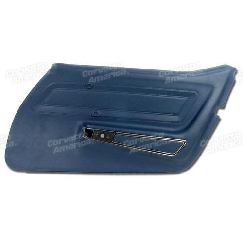 Corvette Door Panel. Royal Blue Standard RH: 1971-1972