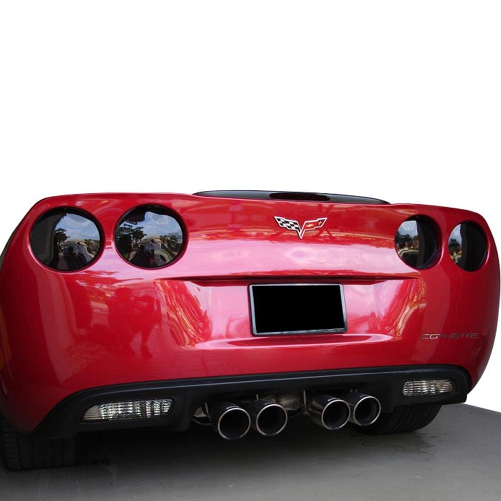 Corvette Blackout Kit - Molded Acrylic Rear Taillights : 2005-2013 C6, Z06, ZR1, Grand Sport