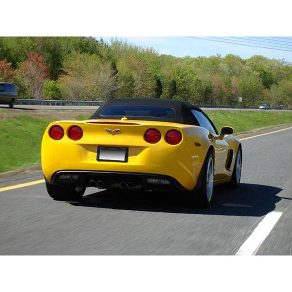 Corvette Z06 Rear Fender Package for Standard C6, Coupe or Convertible : 2005-2013 C6