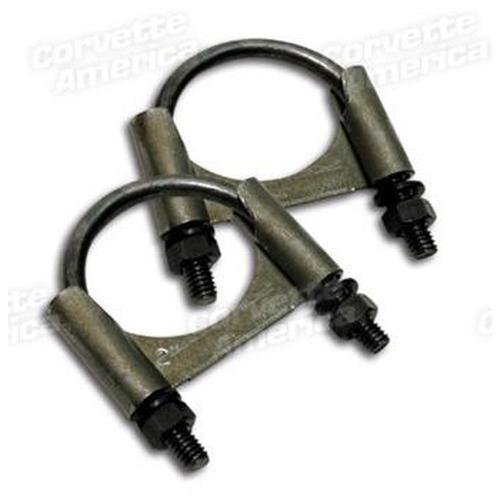 Corvette Exhaust Extension Clamps.: 1963-1967