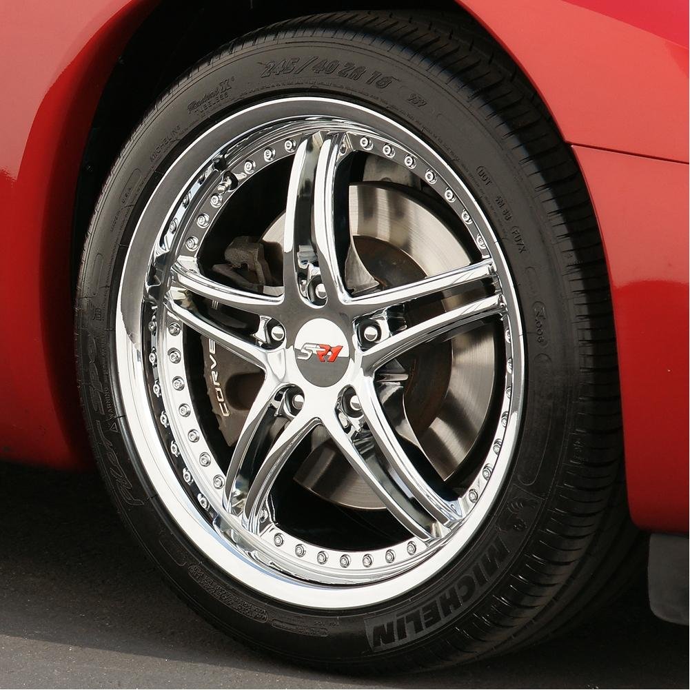 Corvette SR1 Performance Wheels - BULLET Series (Set) : Chrome