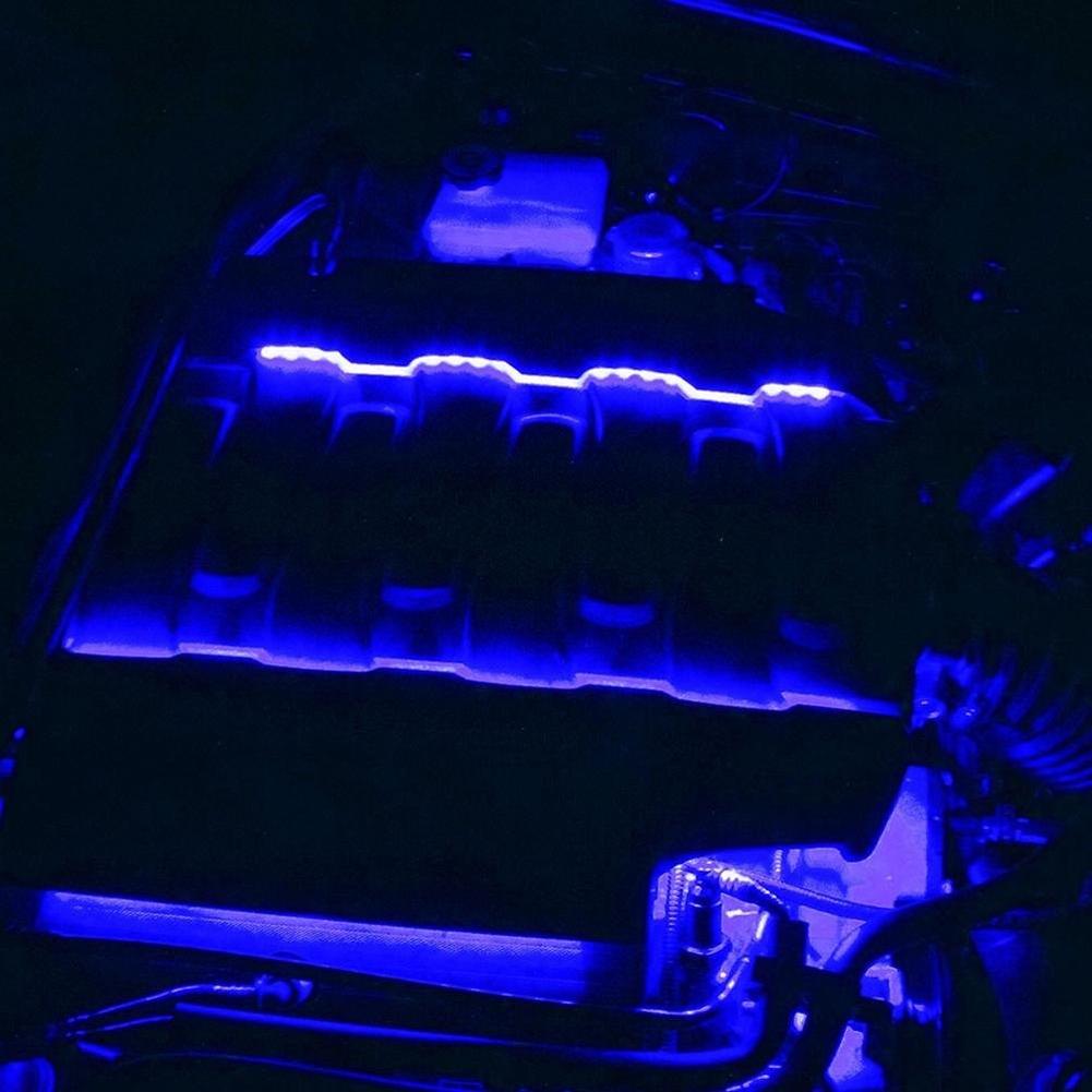 Corvette Fuel Rail Cover LEDs - Hood Switch Controlled : Stingray, Z51, Grand Sport