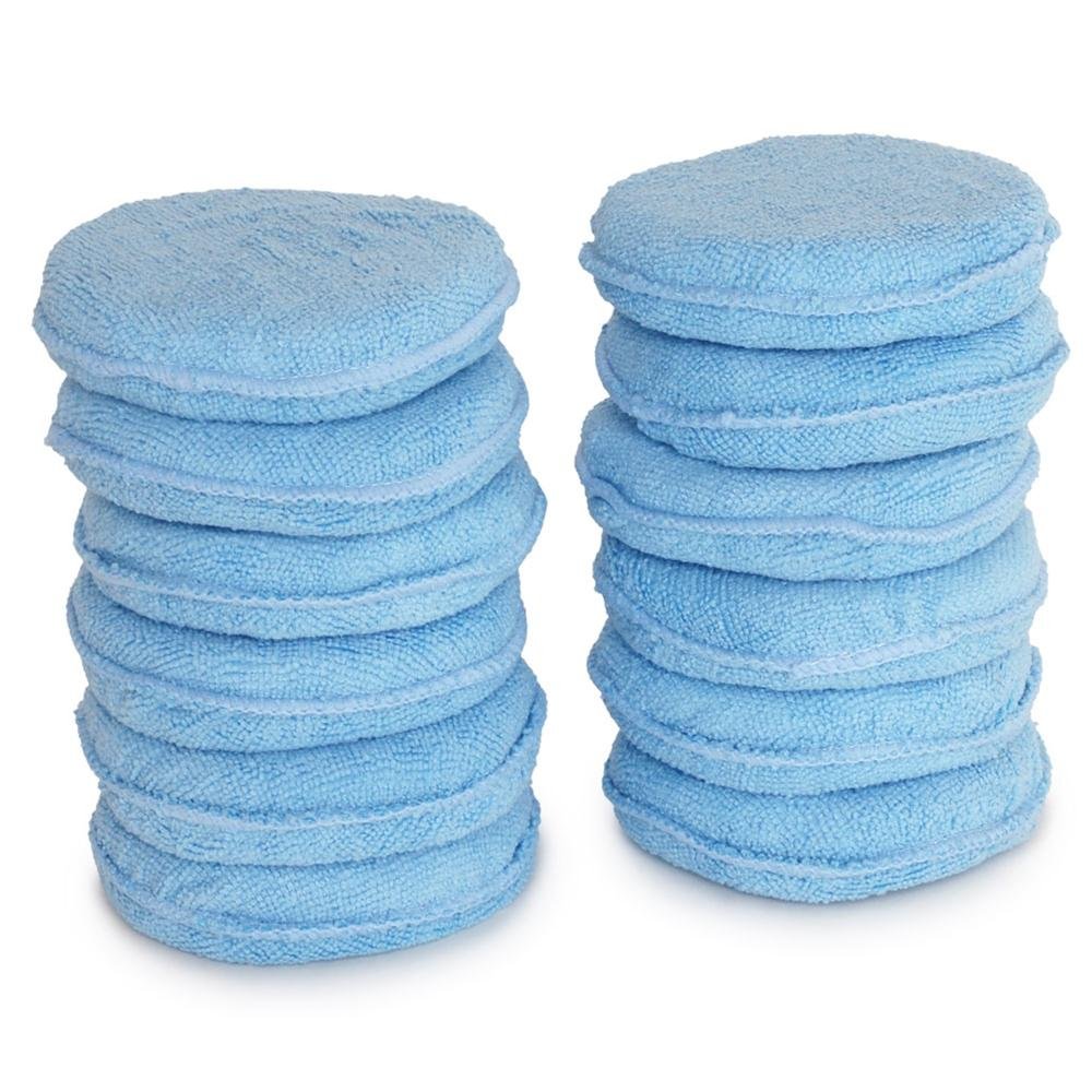 Liquid X Premium Grade Microfiber Applicators 4.5" : Blue