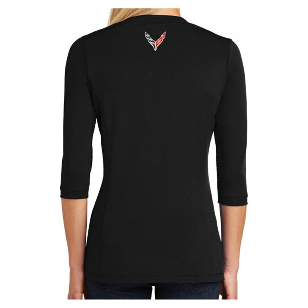 Next Generation Corvette Ladies Ogio Henley : Black