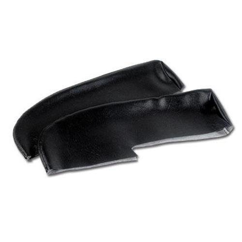 Corvette Armrest Covers. Black: 1959-1961