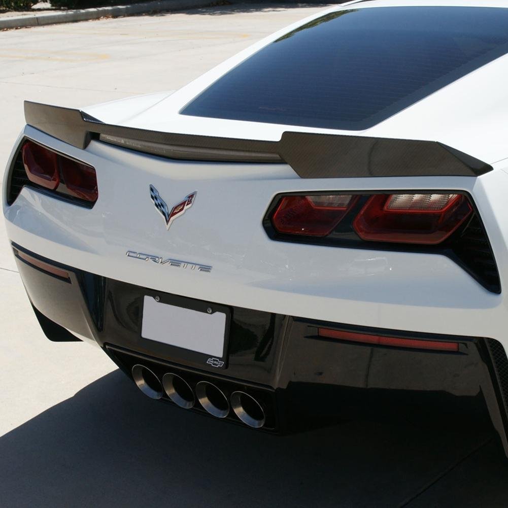 Corvette Rear Spoiler - Carbon Fiber - Katech : C7 Stingray