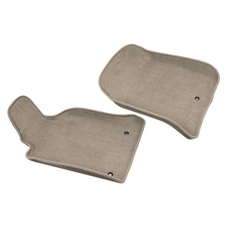 Corvette Floor Mats - Molded : 1997-2004 C5 & Z06 - Light Oak