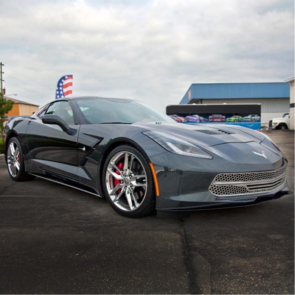 Corvette Front Grille - Matrix Series Polished : C7 Stingray, Z51