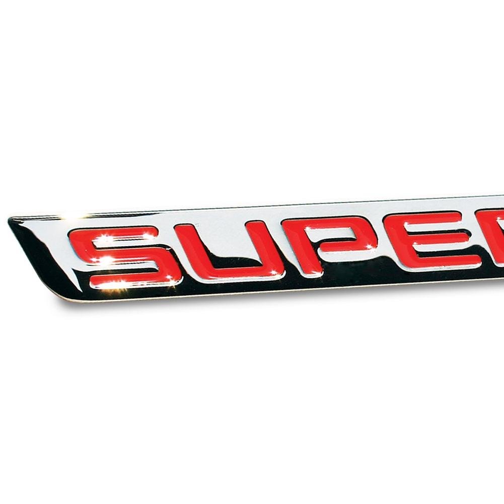 Corvette Billet Chrome Supercharged Badge