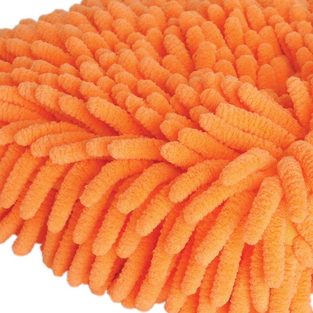 Liquid X Premium Microfiber Wash Mitt - Extra Large : Orange