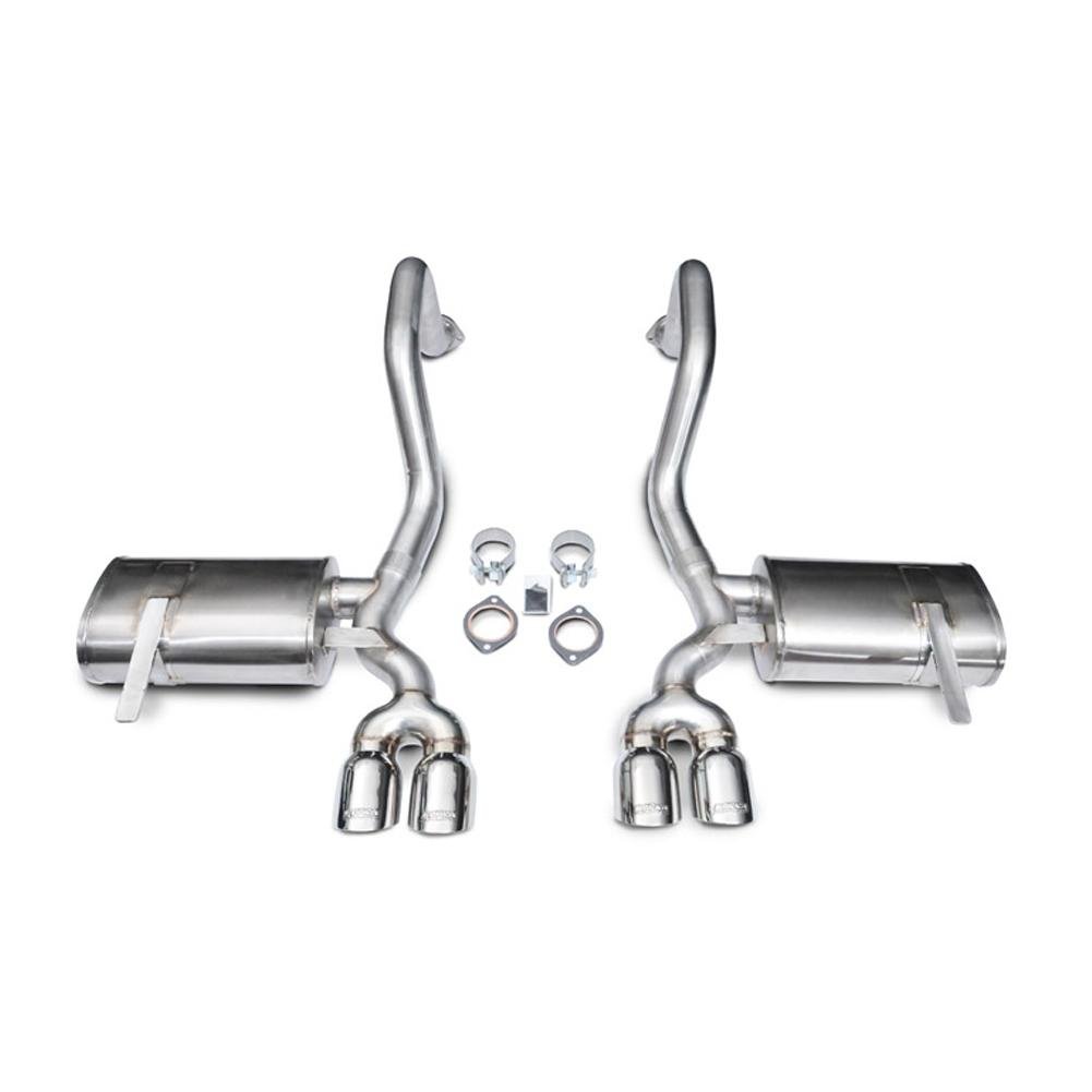Corvette Exhaust System - Corsa Xtreme without X-Pipe - Quad 4.0