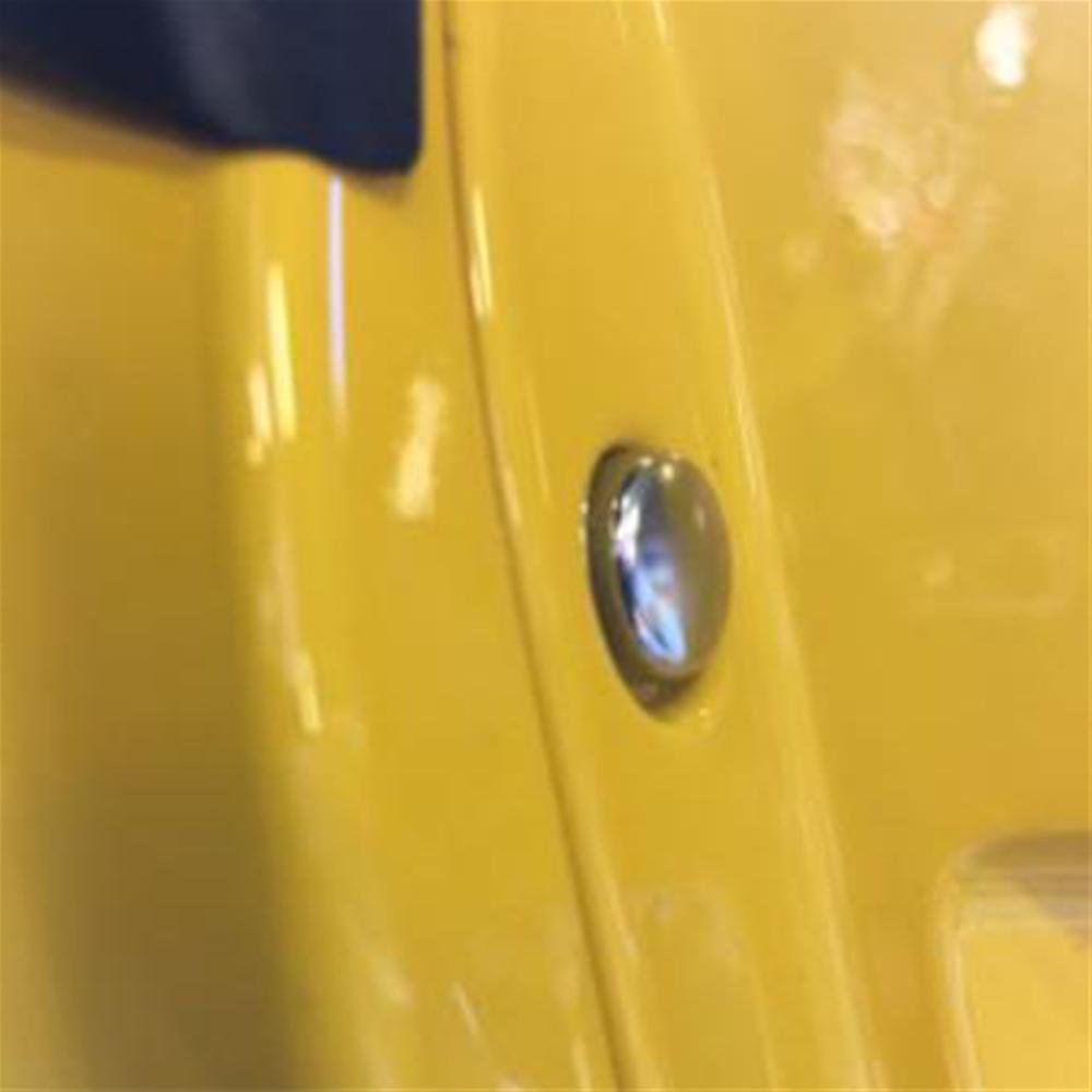 Corvette Door Jam Chrome Button Set 6pc. : C7 Z06