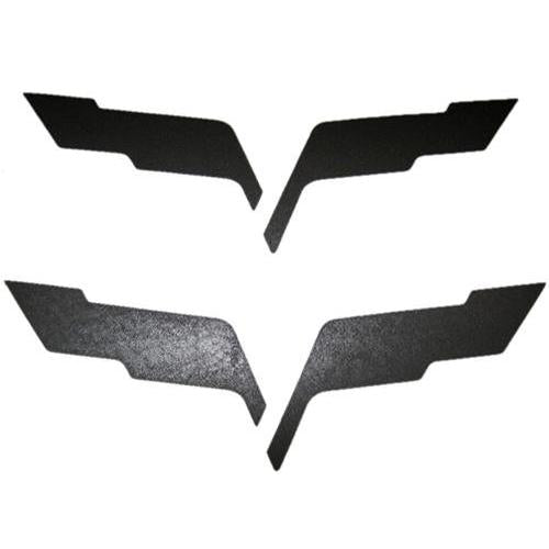 Corvette C6 Emblem Black-Out Overlay Kit : 2005-2013 C6,Z06,ZR1,Grand Sport