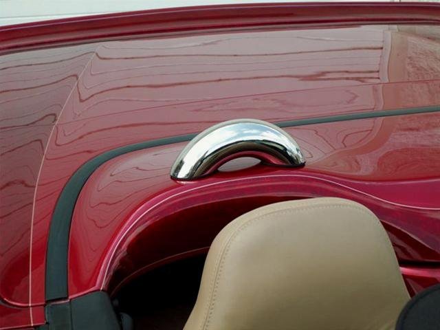 Corvette Convertible Dress-Up Hoops (Set) - Polished Stainless Steel : 1998-2004 C5 Convertible only