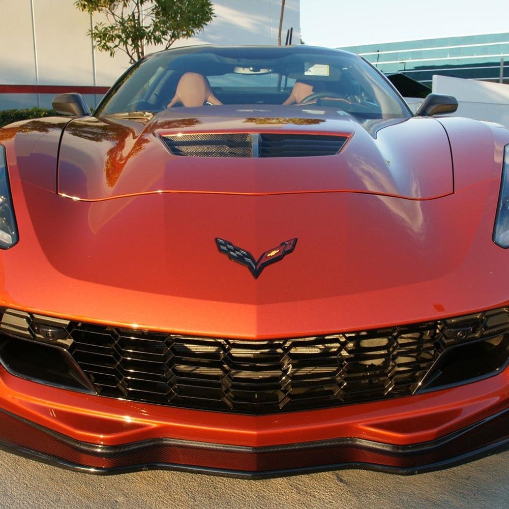 Corvette APR Performance Hood Vent Direct Fit - Carbon Fiber : C7 Z06