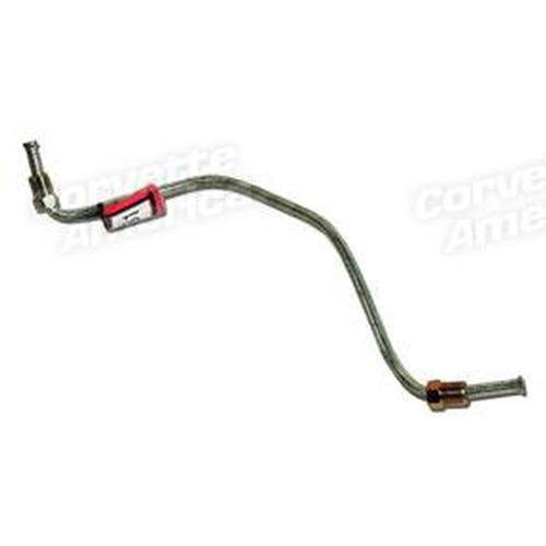 Corvette Brake Line. Rear Drum LH: 1963-1964