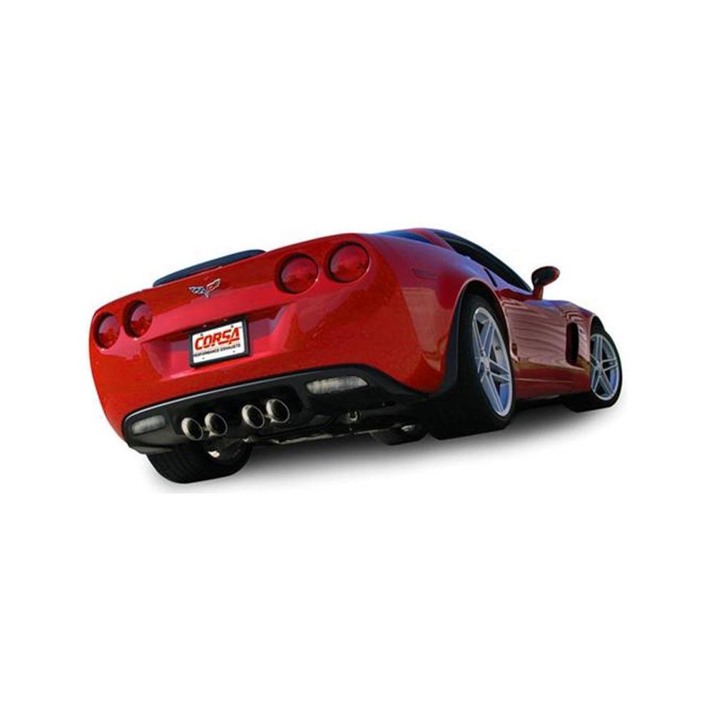 Corvette Exhaust System - Corsa Sport - Quad Pro-Series 4.0" Tips : 2006-2013 C6 Z06, ZR1