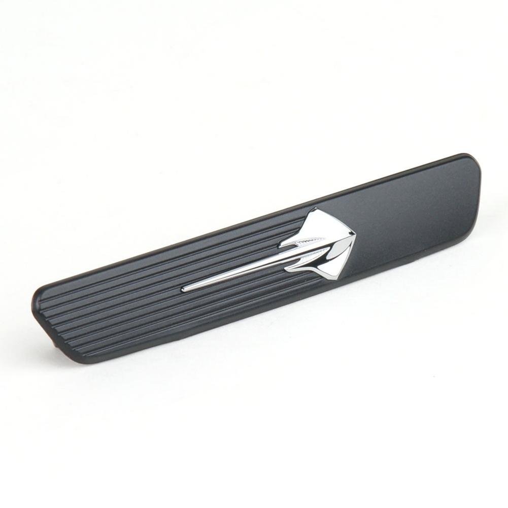C7 Corvette Stingray Interior Dash Trim Badge - Fish Logo : Black