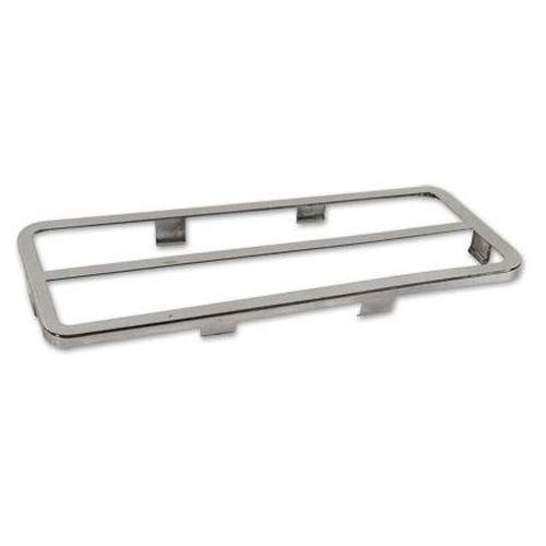 Corvette Gas Pedal Trim. Stainless Steel: 1968-1972