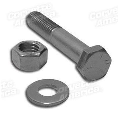 Corvette Park Brake Cable Pulley Bolt Set.: 1968-1979