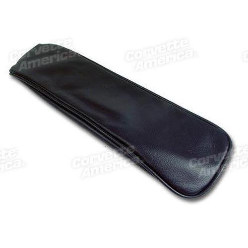 Corvette Center Armrest Cover. Dark Blue Leather: 1963-1964