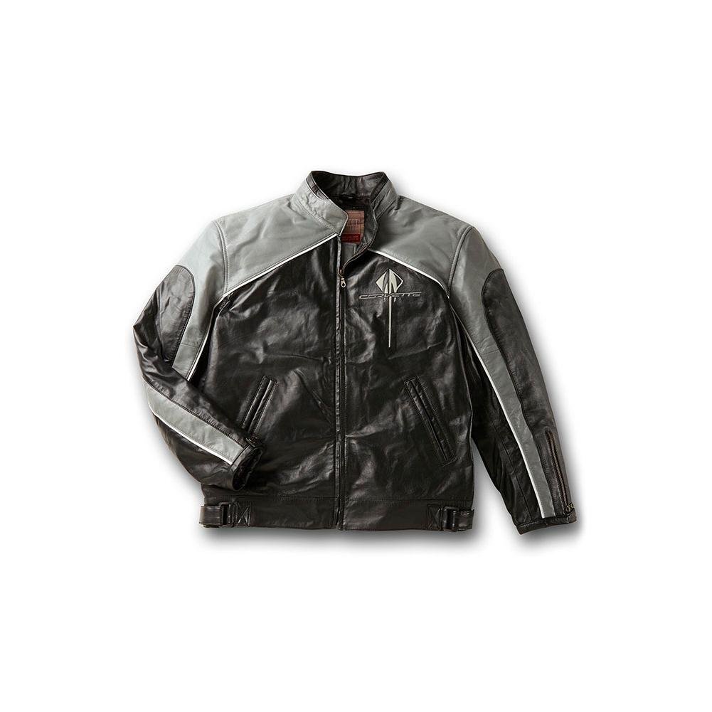 Corvette - Black and Gray Stingray Inlay Jacket, C7 – WestCoastCorvette.com