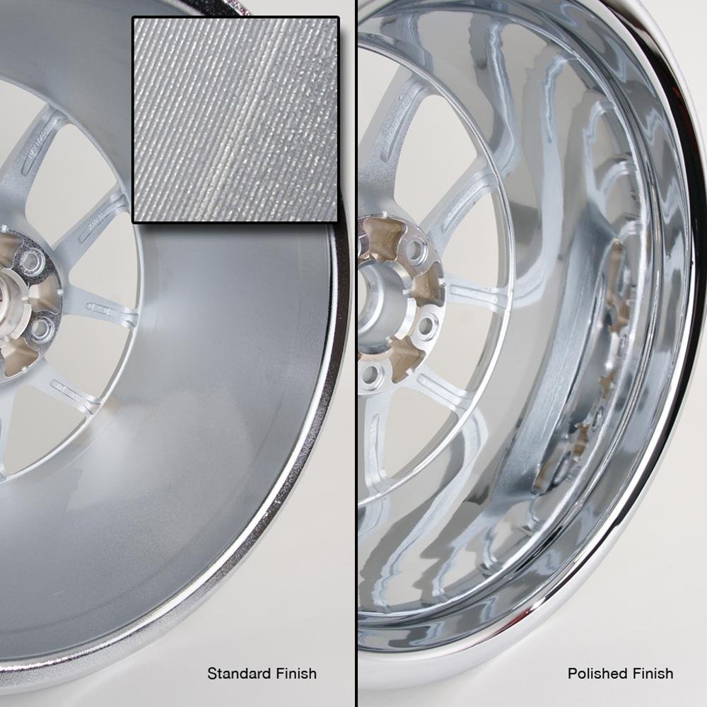 Corvette Black Chrome Wheel Exchange GM (Set) : 2001-2004 Z06