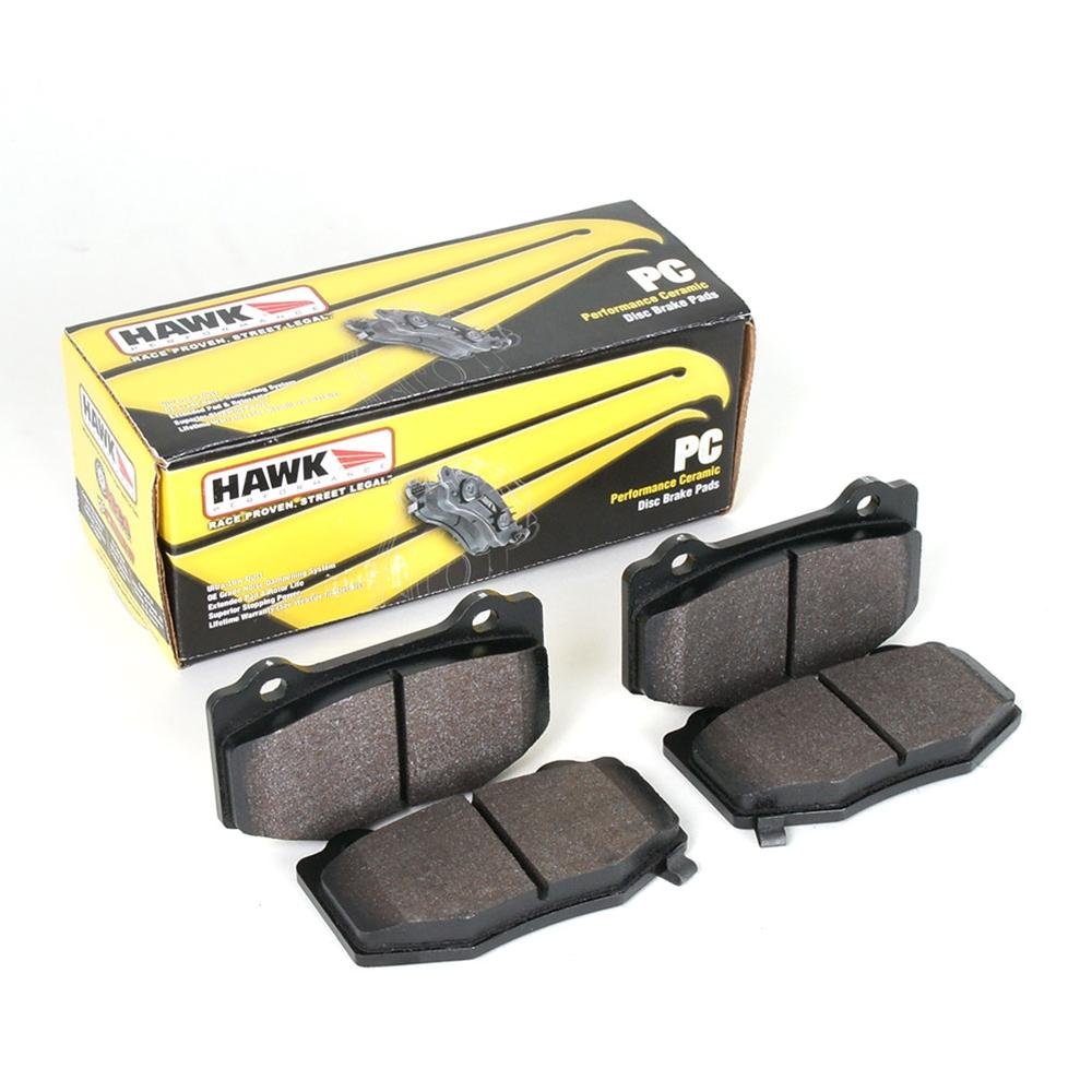 Corvette Brake Pads - Hawk Ceramic - Rear : C7 Stingray, Z51, Z06, Grand Sport