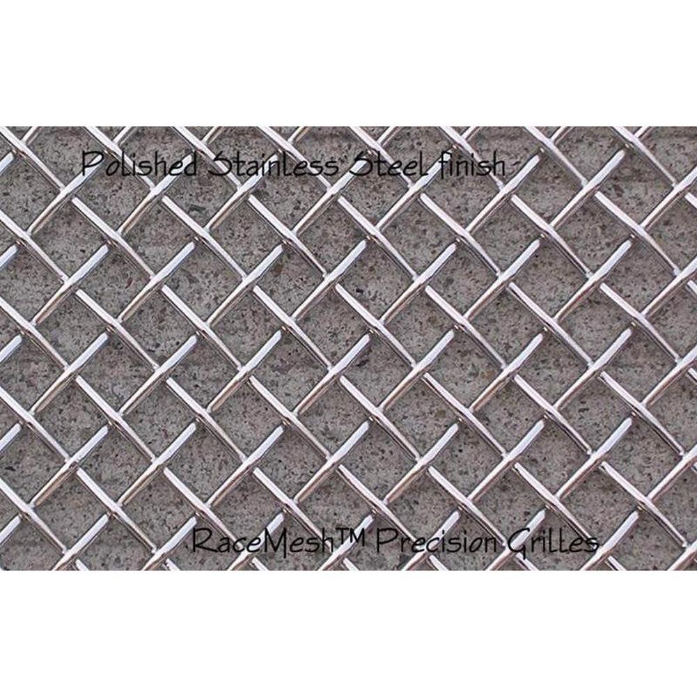 Corvette RaceMesh Front Fender Duct Grilles : 2006-2013 Z06 (Electro Polished Stainless Steel)