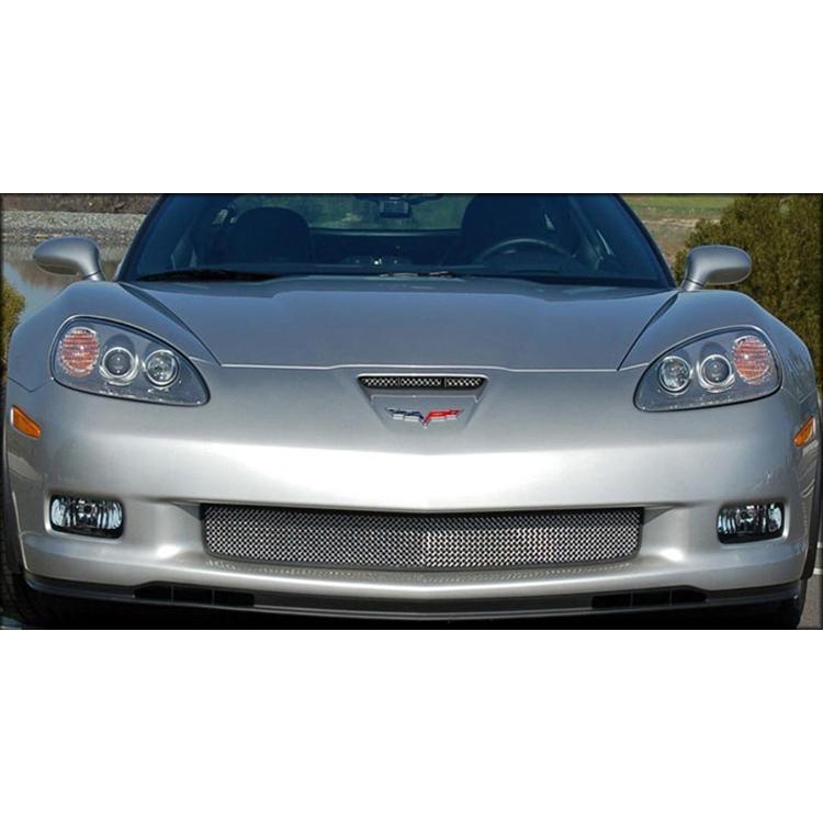 Corvette RaceMesh Air Intake Nose Scoop Grille : 2010-2013 Grand Sport