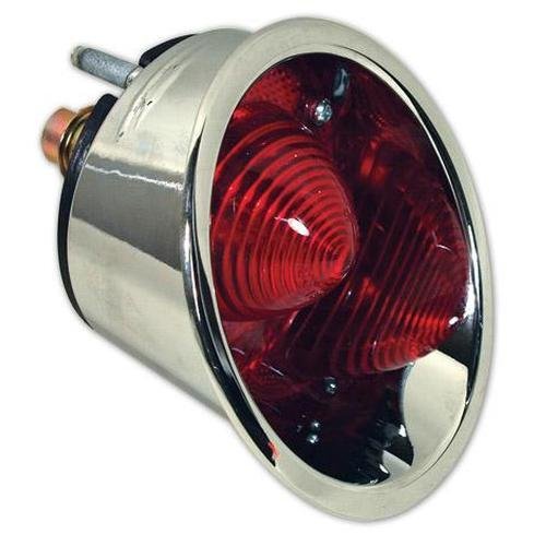 Corvette Taillight Assembly. Outer LH: 1961-1962